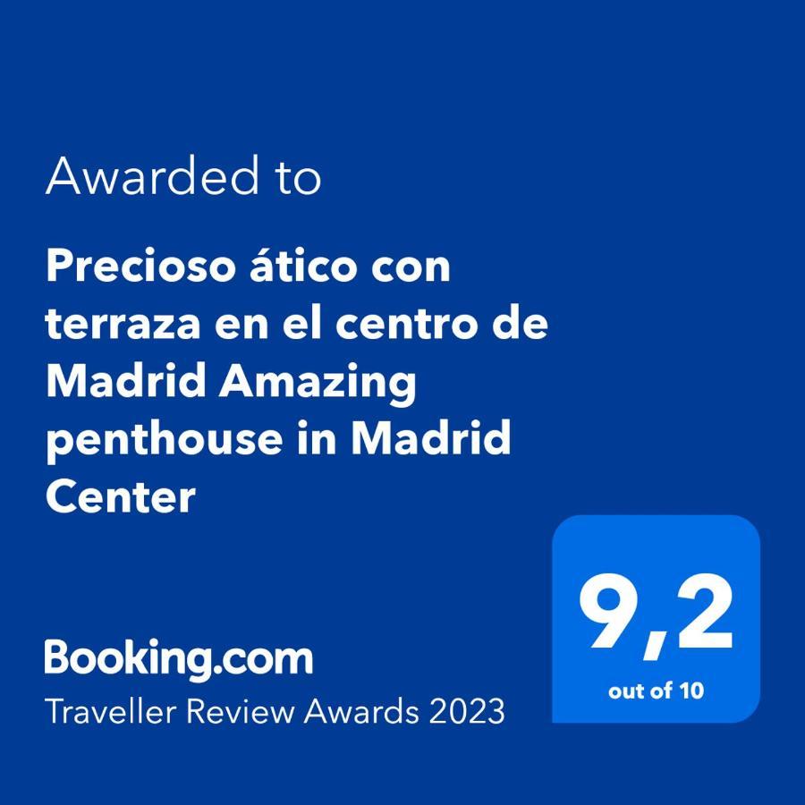 Ferienwohnung Precioso Atico Con Terraza En El Centro De Madrid Amazing Penthouse In Madrid Center Exterior foto