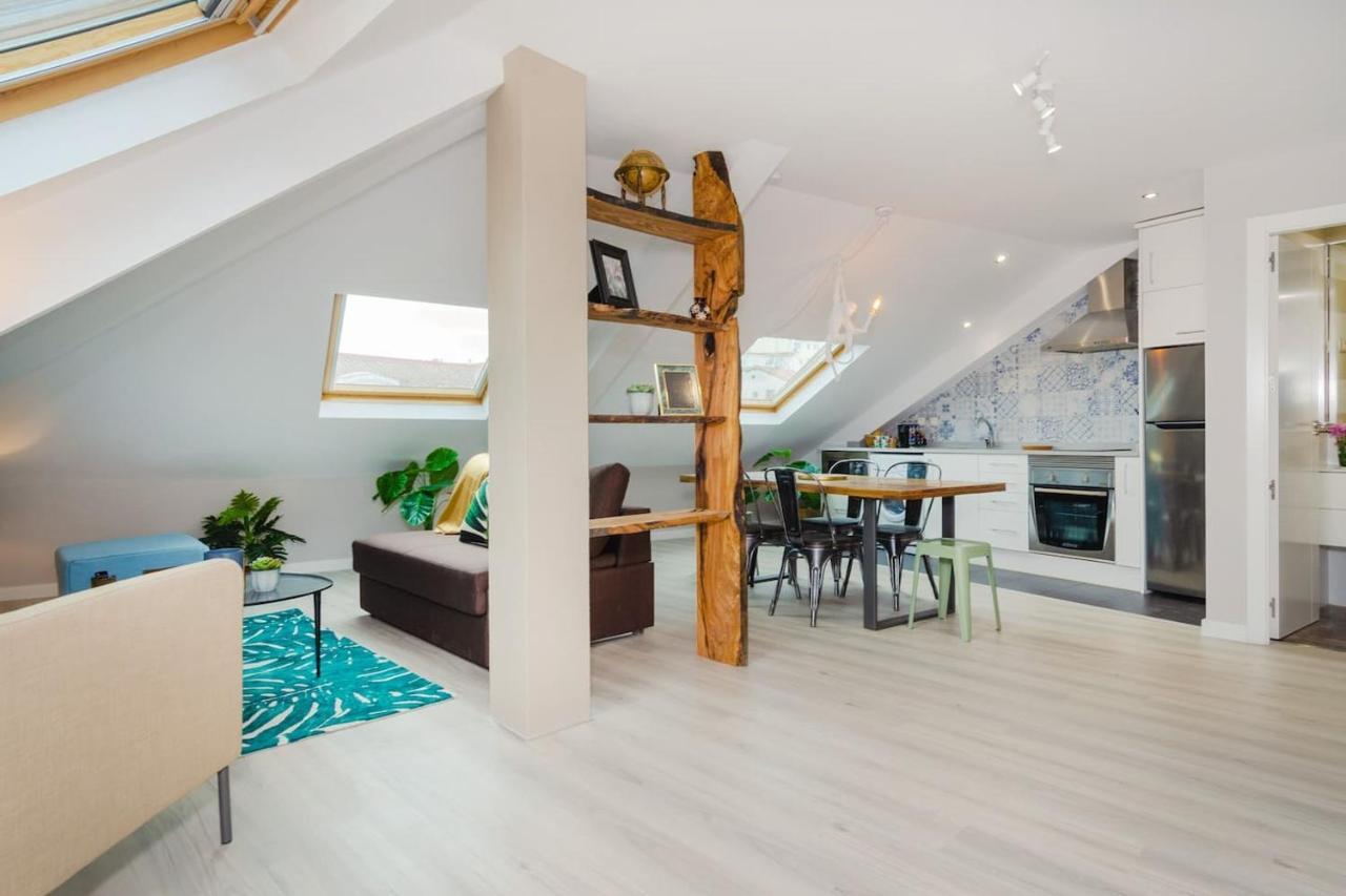 Ferienwohnung Precioso Atico Con Terraza En El Centro De Madrid Amazing Penthouse In Madrid Center Exterior foto